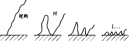 图6-17聚合物的吸附形态
